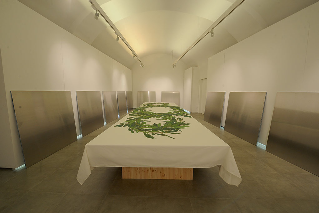 Michelangelo Pistoletto – PORTRAITS AT THE TABLE OF THE THIRD PARADISE