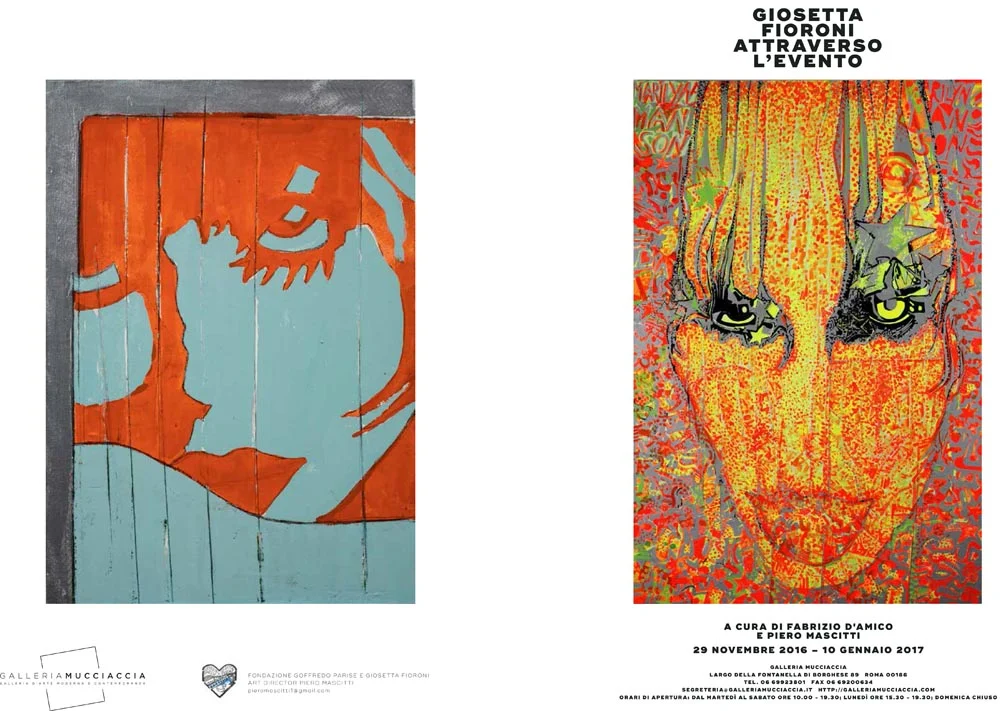 Giosetta Fioroni | Attraverso l'evento, PRESS