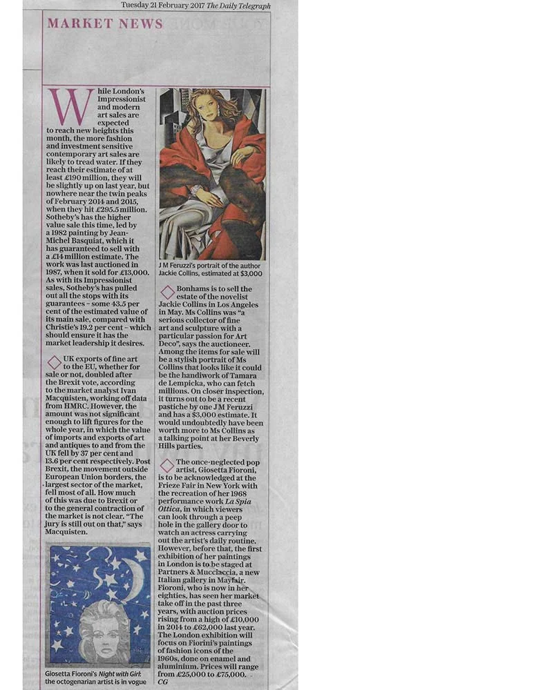 Giosetta Fioroni | Silver Years, PRESS