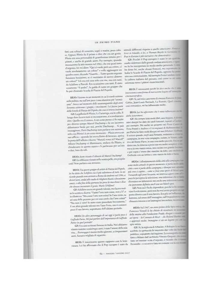 Giosetta Fioroni | Silver Years, PRESS