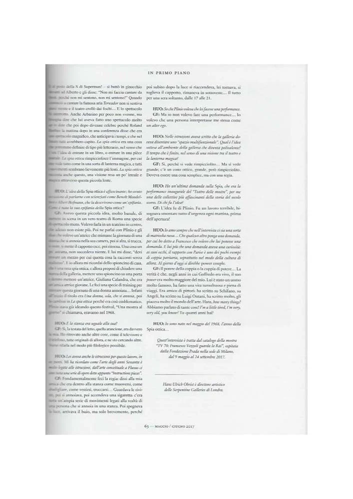 Giosetta Fioroni | Silver Years, PRESS