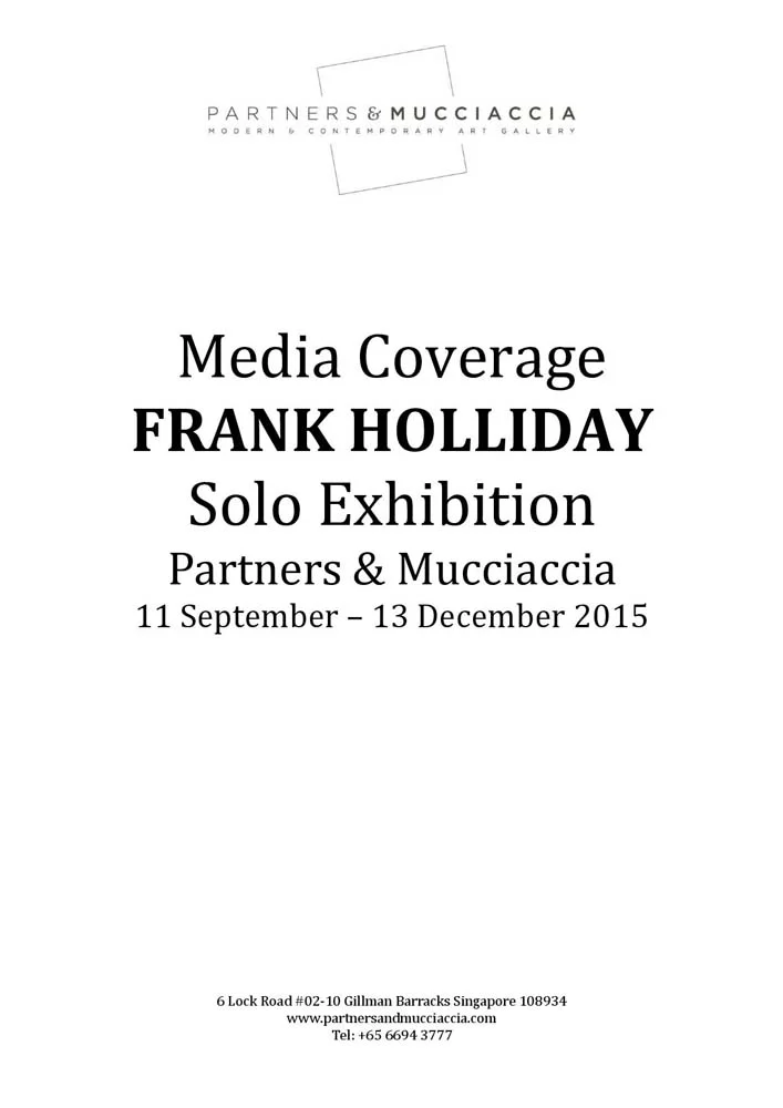 Frank Holliday - Media Coverage - PRESS