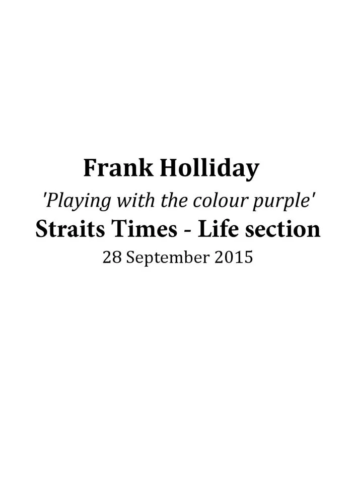 Frank Holliday - Media Coverage - PRESS