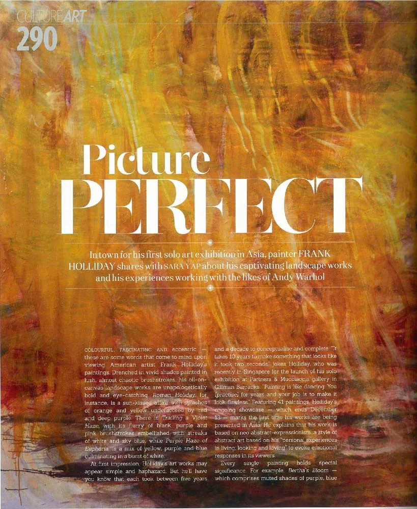 Frank Holliday - Media Coverage - PRESS