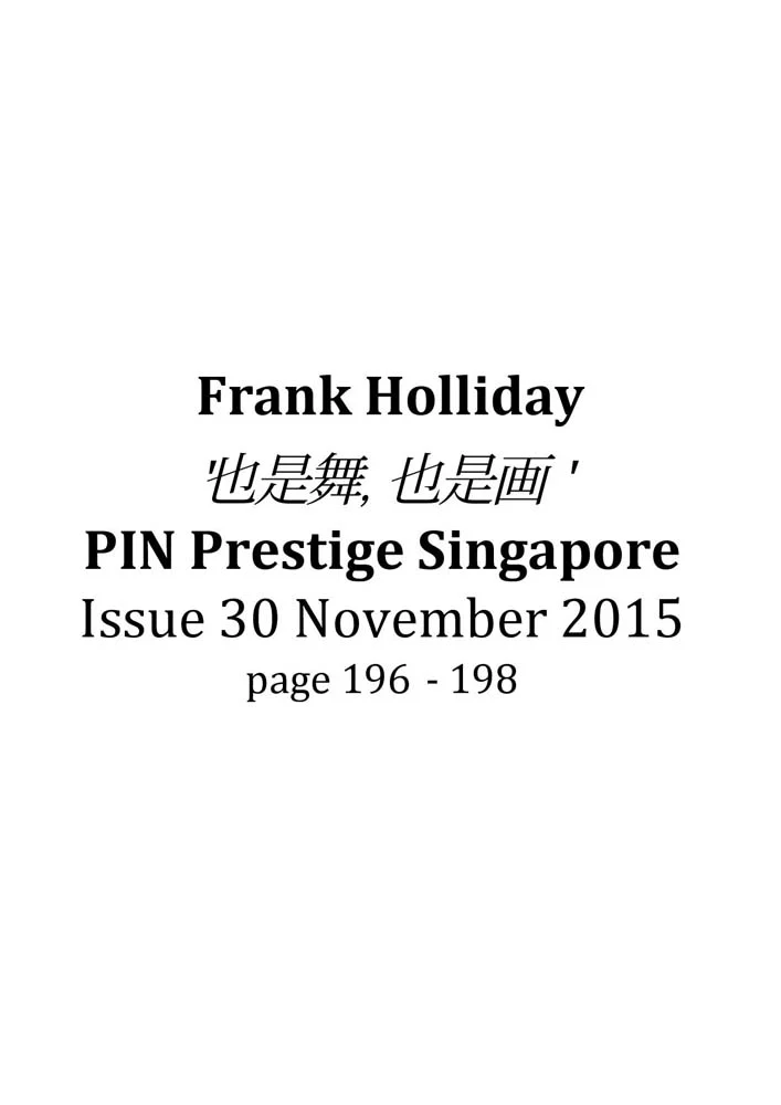 Frank Holliday - Media Coverage - PRESS