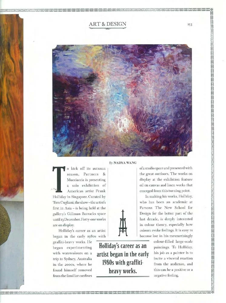 Frank Holliday - Media Coverage - PRESS