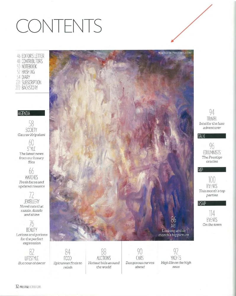 Frank Holliday - Media Coverage - PRESS