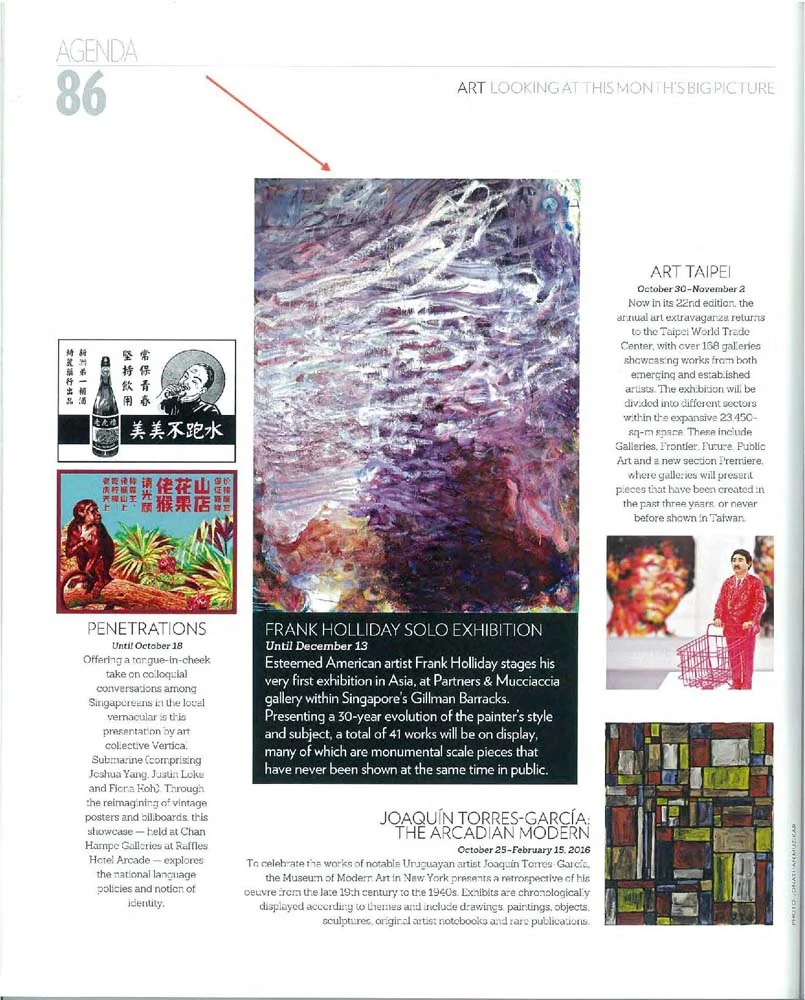 Frank Holliday - Media Coverage - PRESS