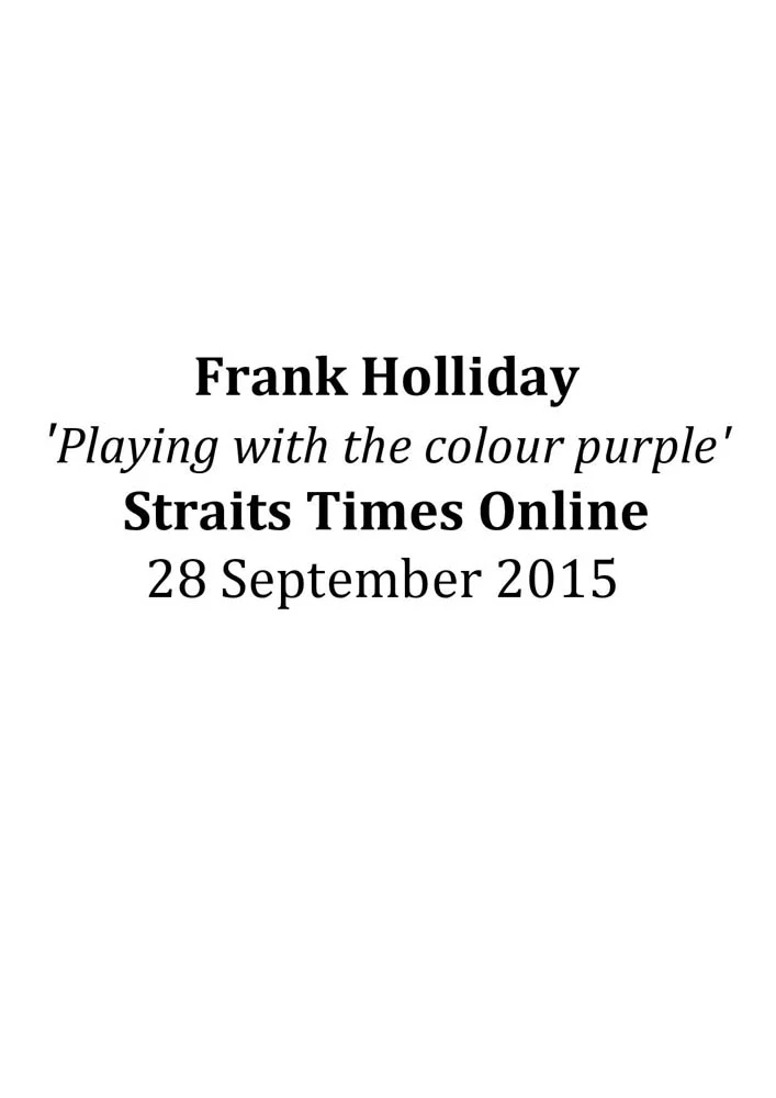 Frank Holliday - Media Coverage - PRESS