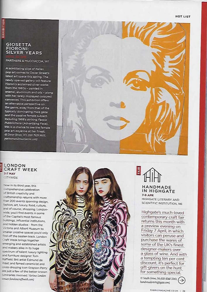 Giosetta Fioroni | Silver Years, PRESS