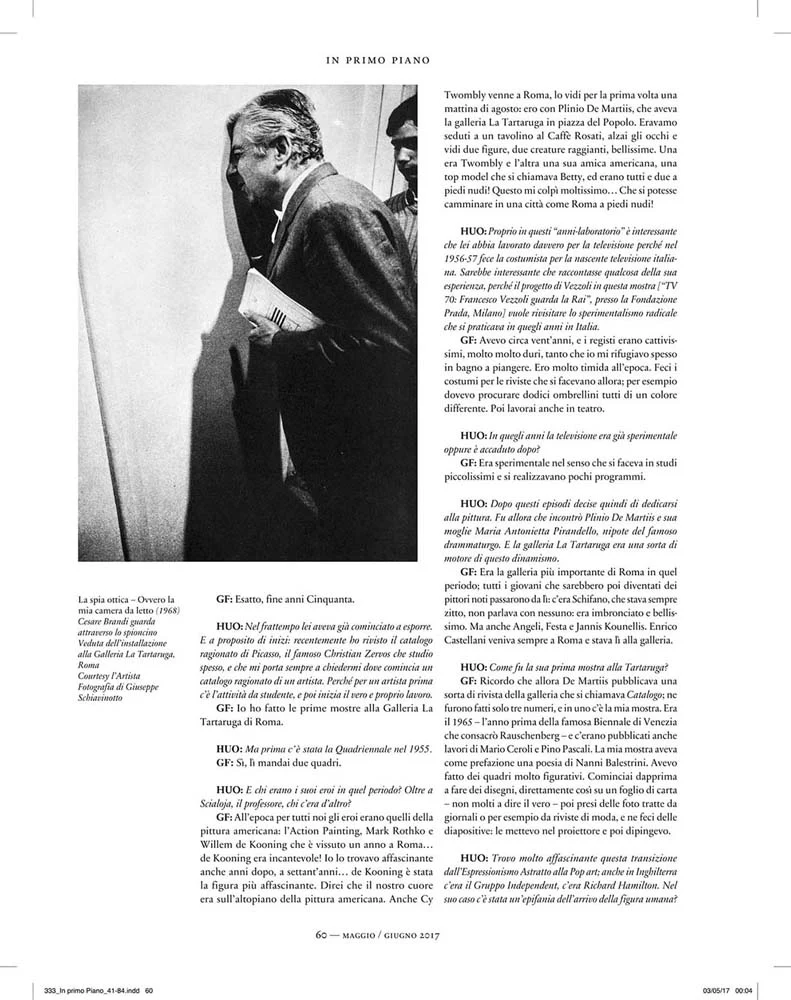 Giosetta Fioroni | Silver Years, PRESS