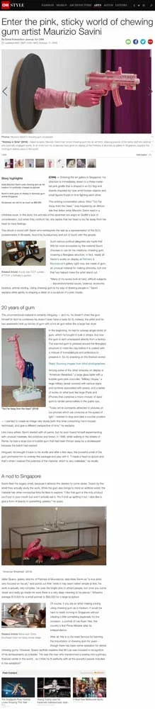 Maurizio Savini | Forbidden world - PRESS