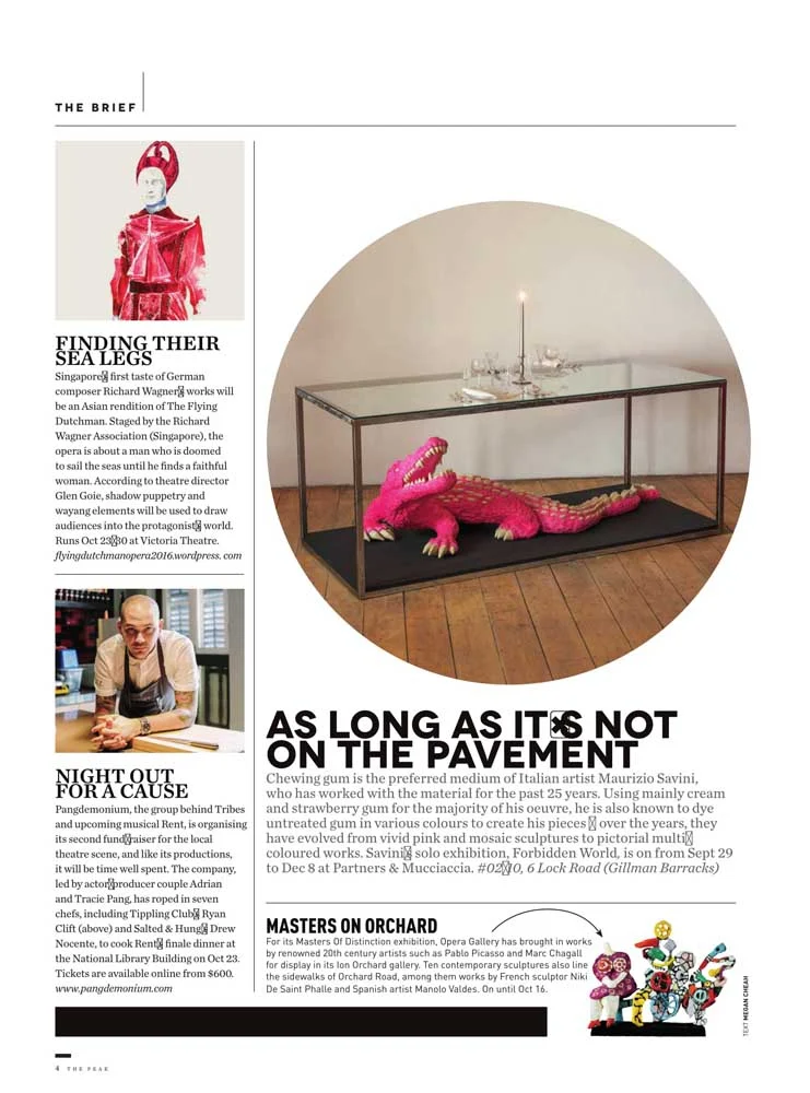 Maurizio Savini | Forbidden world - PRESS