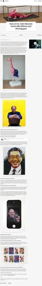 Maurizio Savini | Forbidden world - PRESS