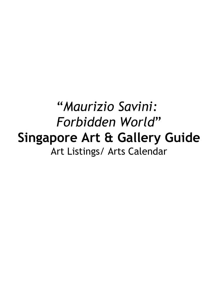 Maurizio Savini | Forbidden world - PRESS