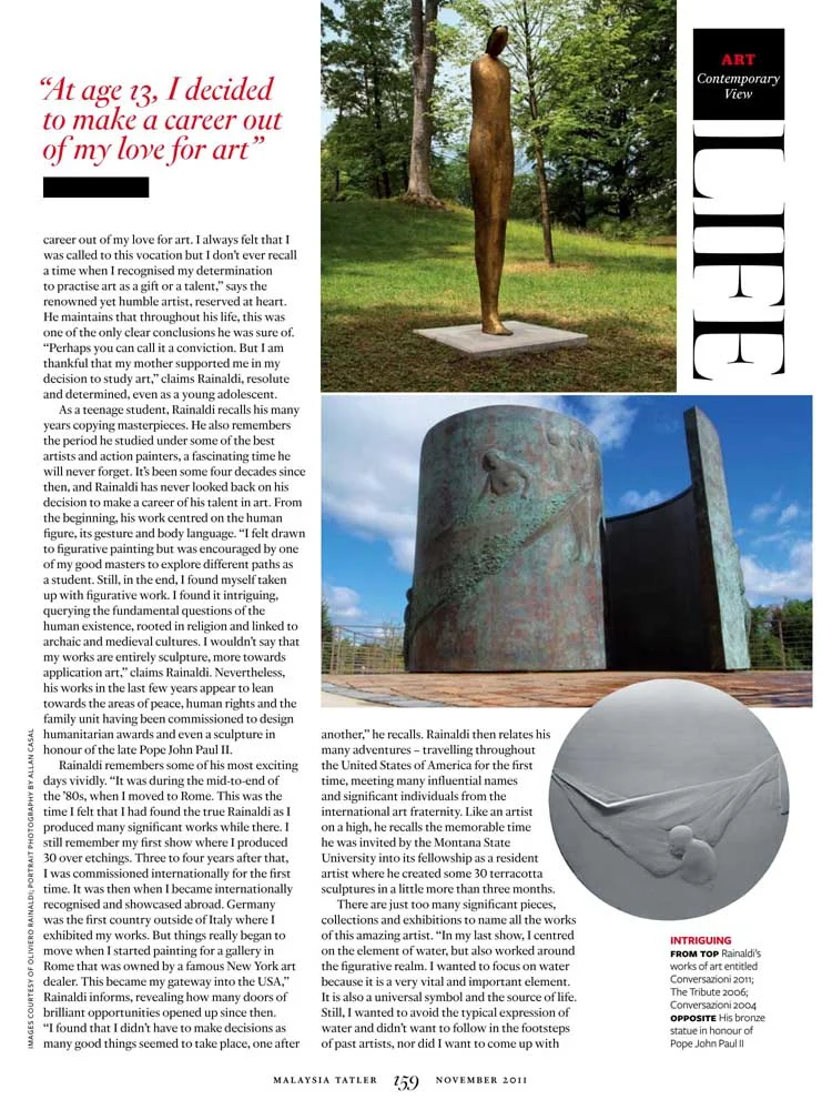 Oliviero Rainaldi | Works 2003 - 2013