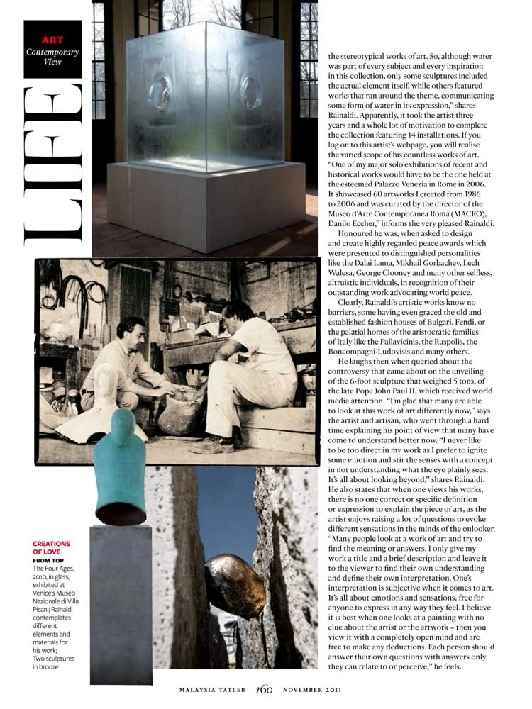 Oliviero Rainaldi | Works 2003 - 2013