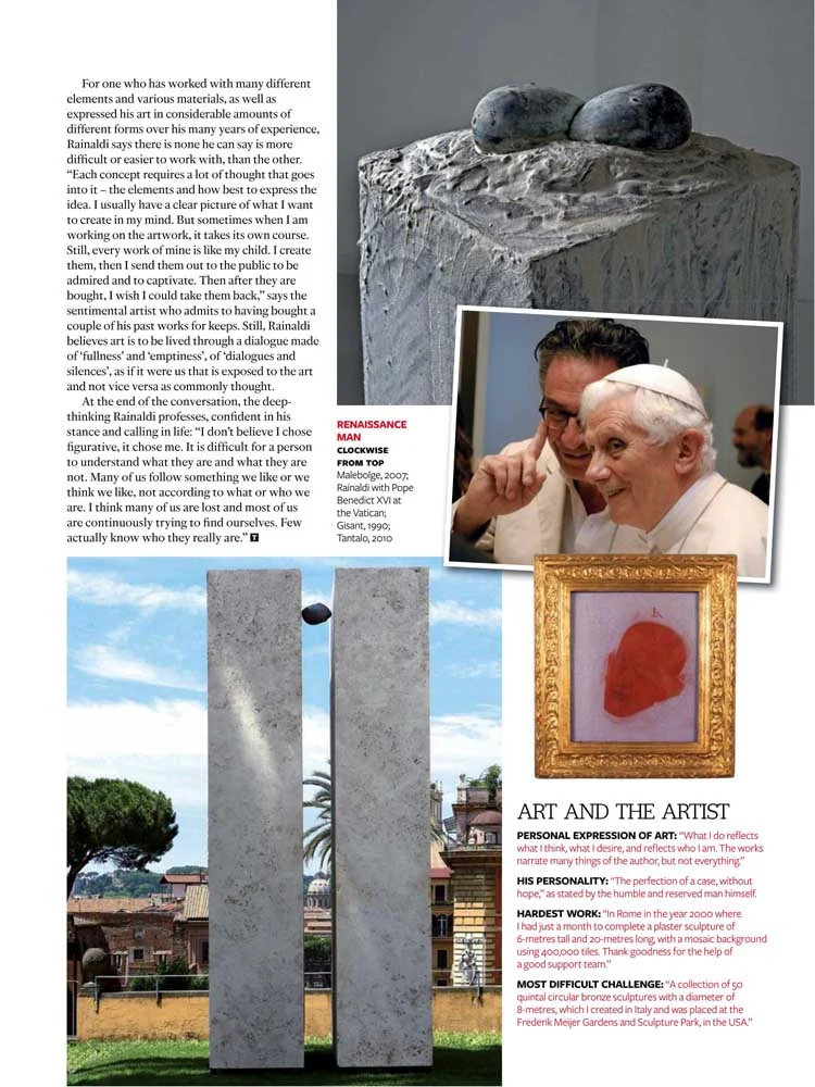 Oliviero Rainaldi | Works 2003 - 2013