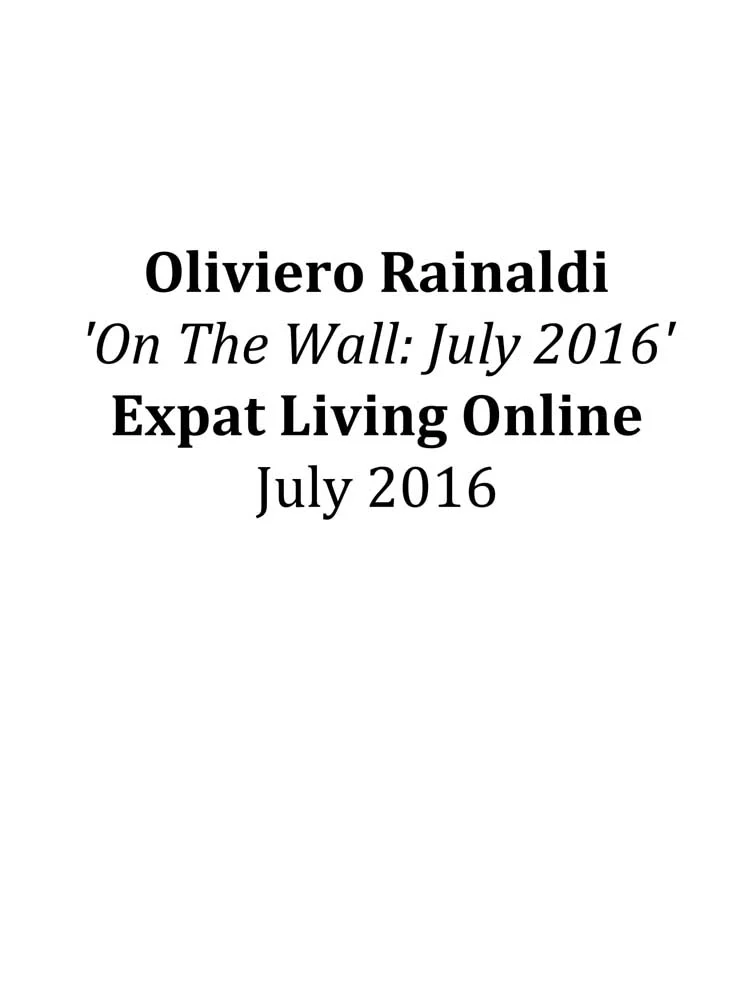 Oliviero Rainaldi | Works 2003 - 2013