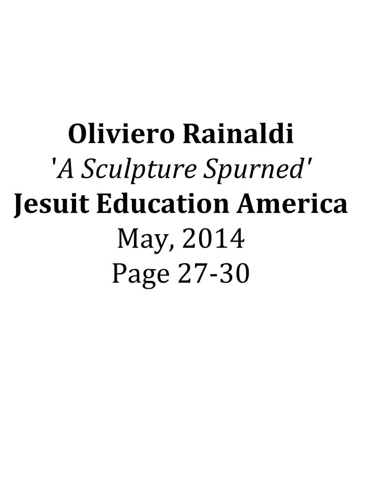 Oliviero Rainaldi | Works 2003 - 2013