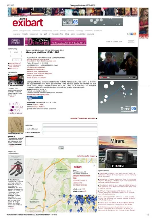 Press - Georges Mathieu | 1952