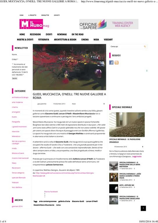 Press - Georges Mathieu | 1952