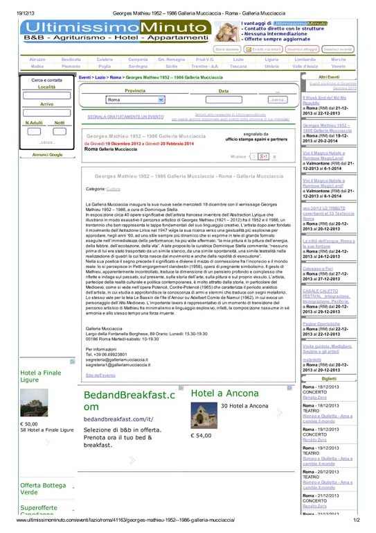 Press - Georges Mathieu | 1952