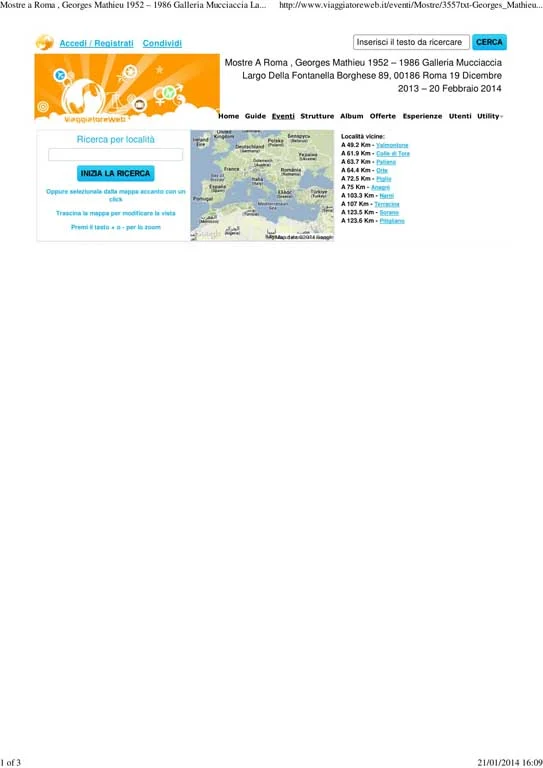 Press - Georges Mathieu | 1952