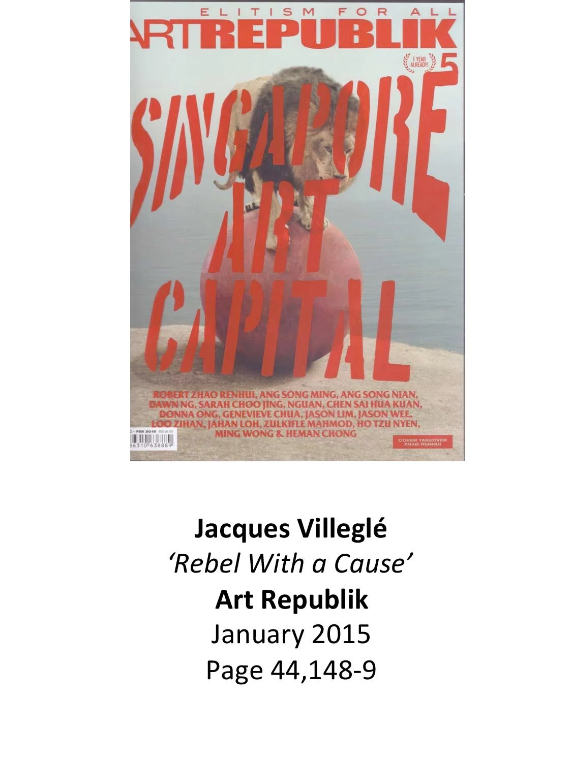 Press - Jacques Villeglé Retrospective | Media Coverage