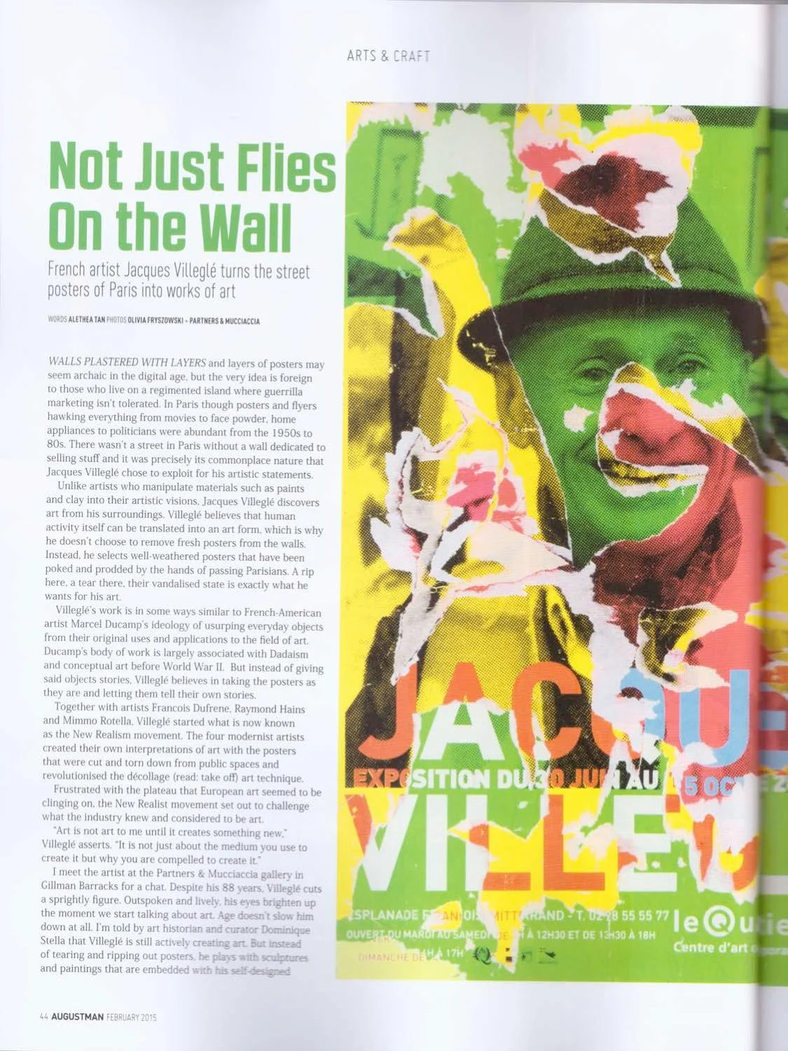 Press - Jacques Villeglé Retrospective | Media Coverage