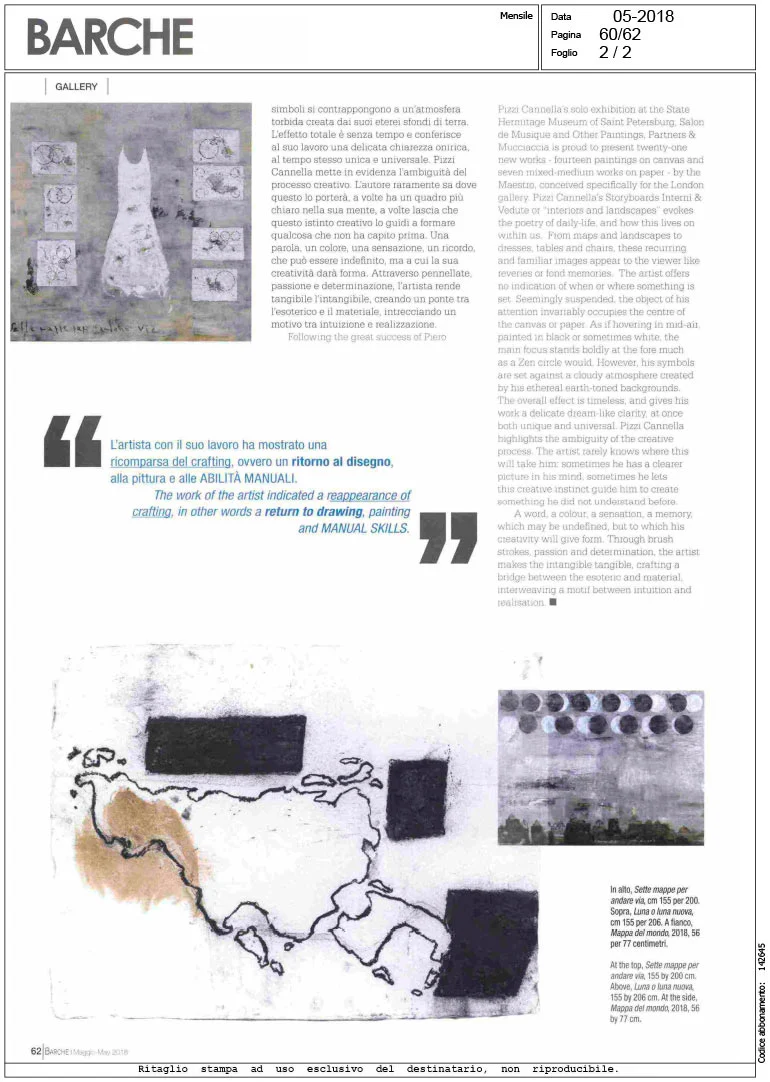 PIZZI CANNELLA Storyboards | Interni & Vedute - PRESS