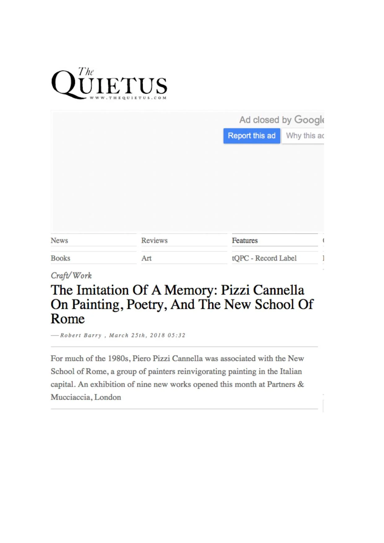 PIZZI CANNELLA Storyboards | Interni & Vedute - PRESS