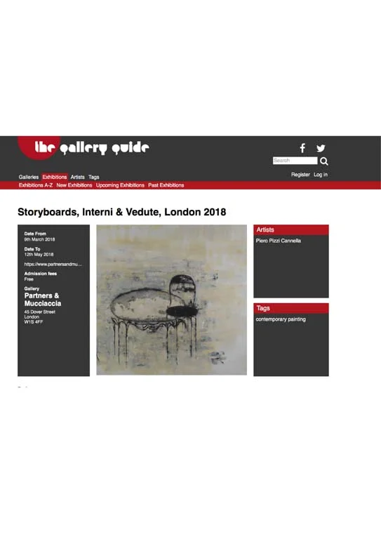 PIZZI CANNELLA Storyboards | Interni & Vedute - PRESS