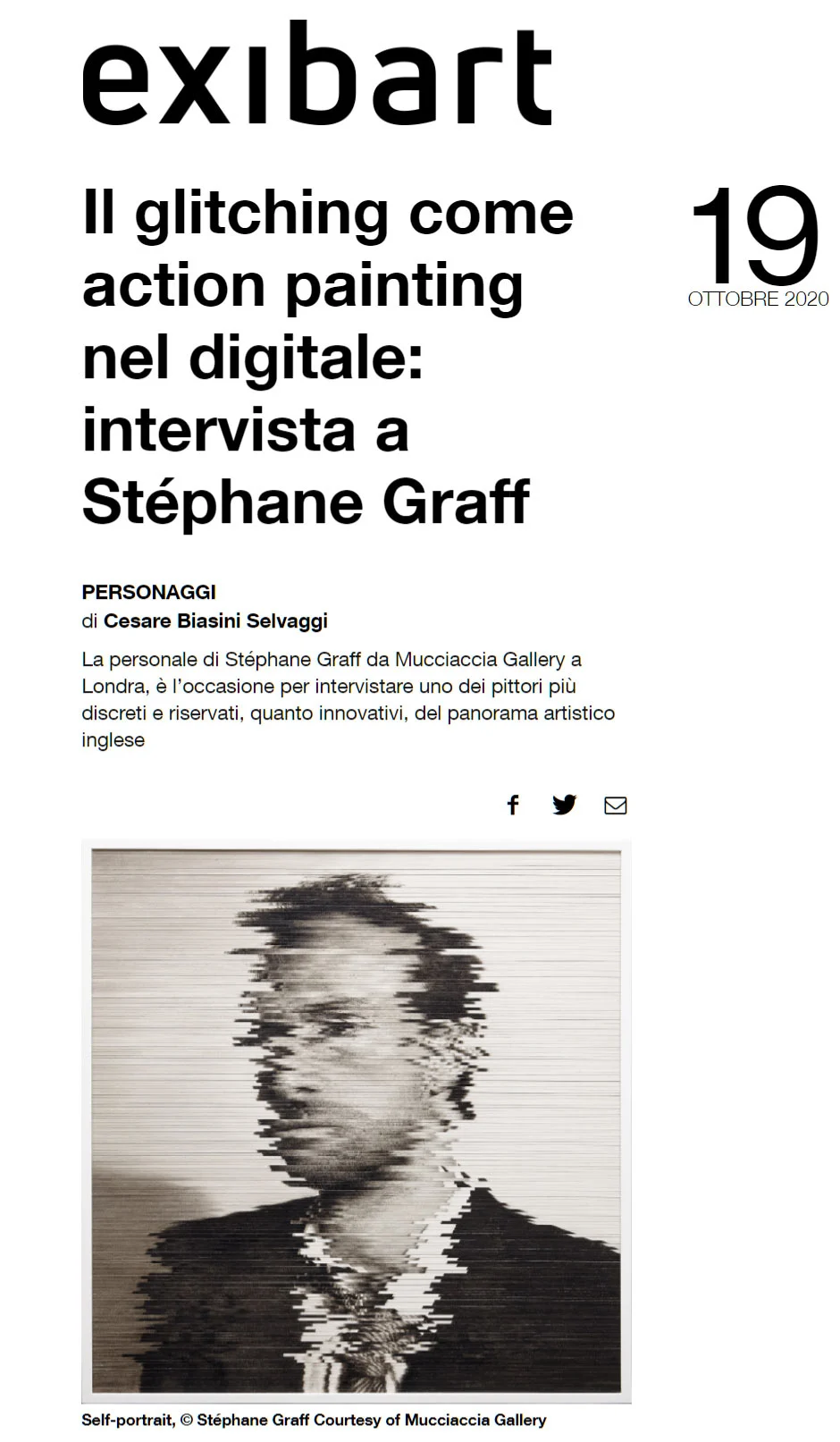 Press - Exibart - Graff 2020 - 1