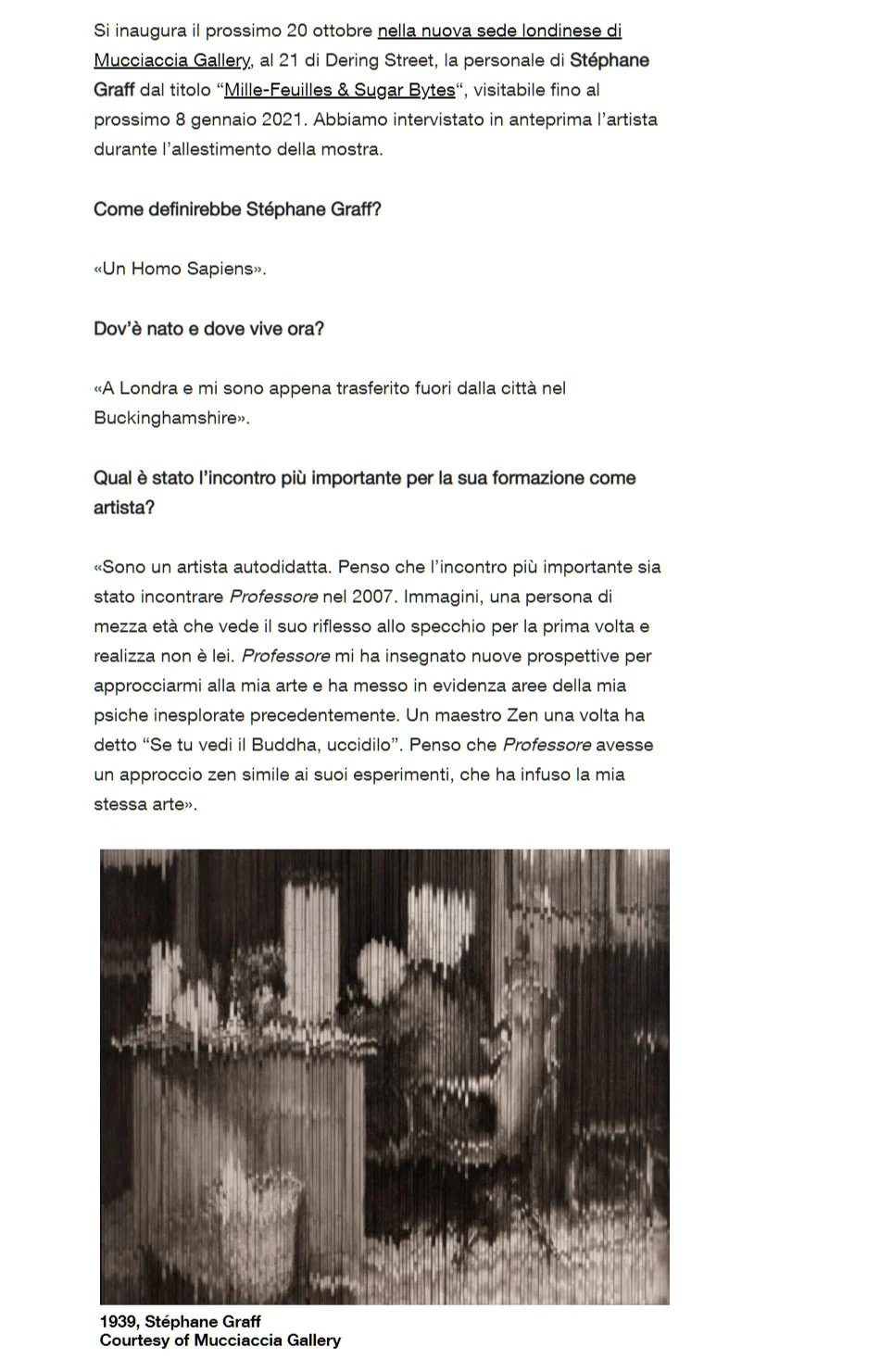 Press - Exibart - Graff 2020 - 2