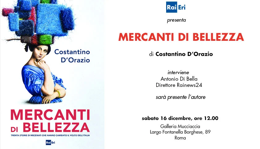Mercanti di bellezza - Presentazione del libro di Costantino D’Orazio
