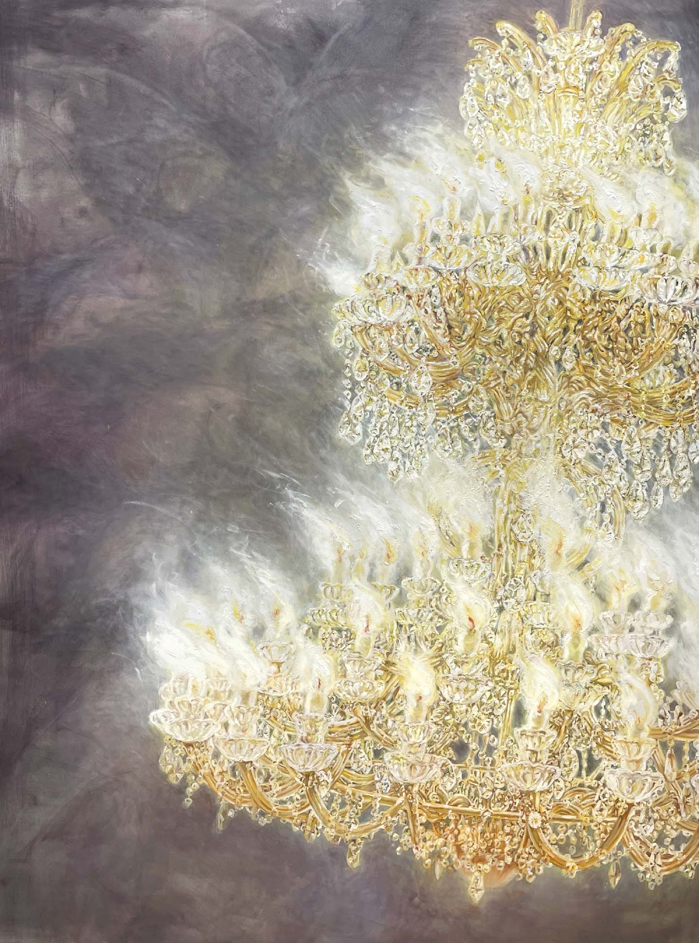 Kim Isul, Inertia, 2022, olio su tela, 230 x 170 cm Kim Isul, Inertia, 2022, olio su tela, 230 x 170 cm