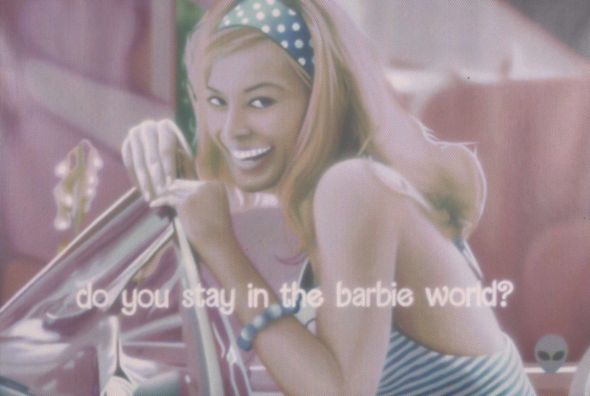 Cristiano Pintaldi. We are here. Do you stay in the Barbie world?