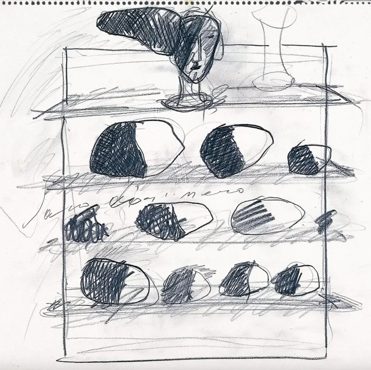 Jannis Kounellis. La stanza vede. Disegni 1973-1990