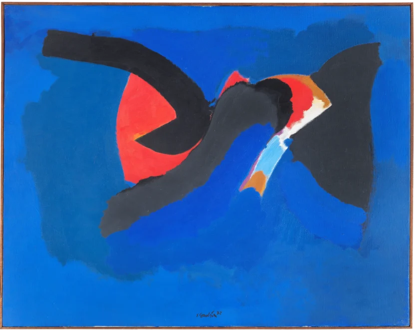 blue mood scordia bassa Blue Mood , 1972<br />
Olio su tela<br />
73 x 92 cm<br />