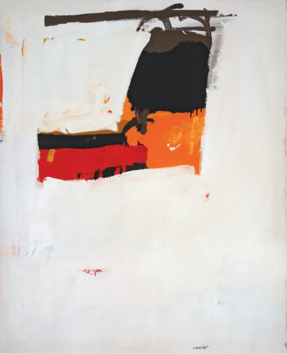 grande frammento bassa Grande frammento, 1964<br />
Olio su tela<br />
162 x 130 cm<br />