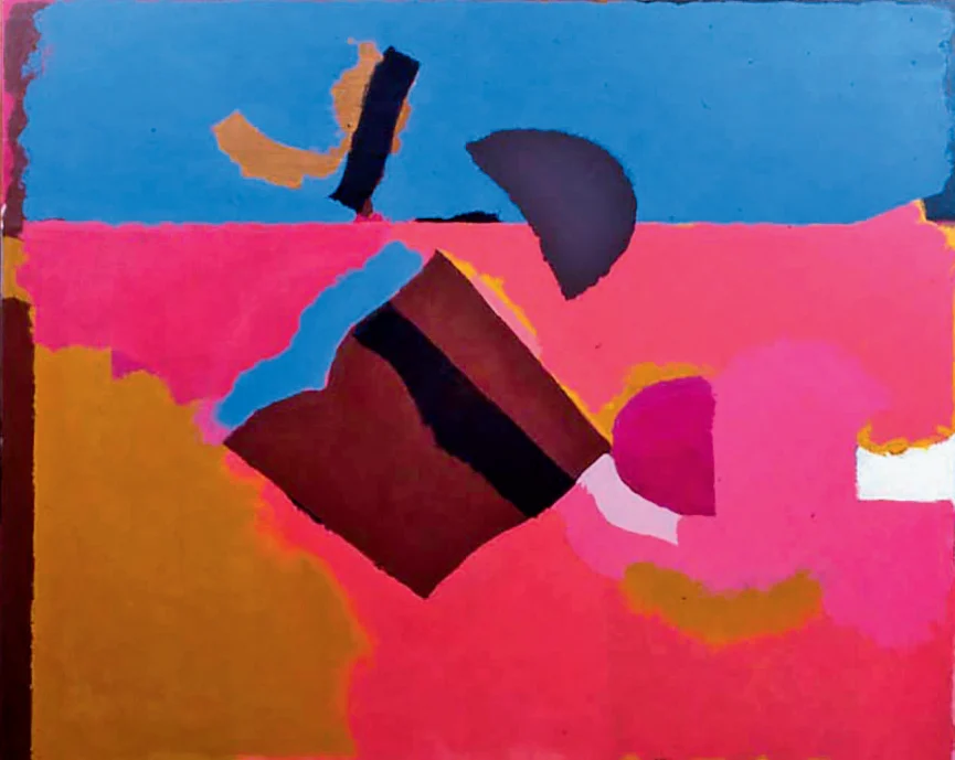 maratea bassa Maratea, 1976<br />
Olio su tela<br />
105 x 130 cm<br />